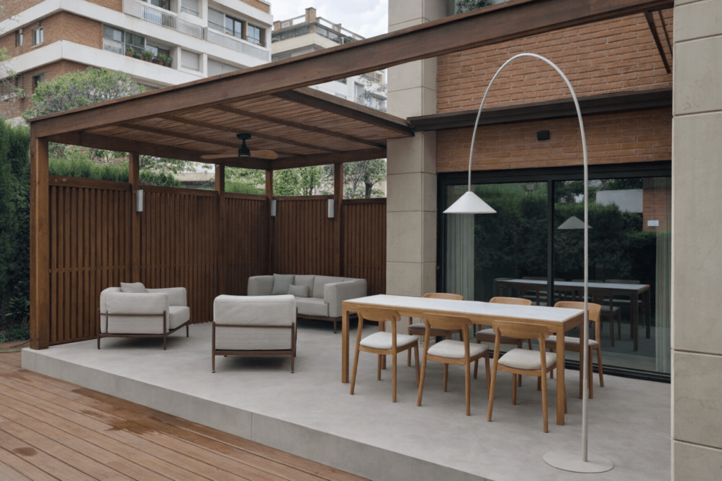 Exterior con diseño